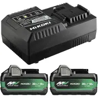 HiKOKI UC18YSL3WJZ verktøy-batteri og lader 18 V, 36 V 4 Ah, 8 Ah (UC18YSL3WJZ)