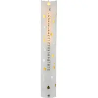 Sirius Home Sirius Sara Kalenderlys - Sølv/Guld - H 29 cm