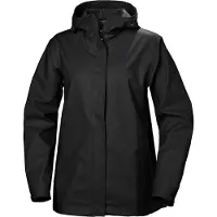 Helly Hansen Moss Regnjakke, Dame, Black