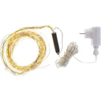 Sirius Home 30746 LED-lyslenke 350 pærer 12 W 12 V, sølv/klar
