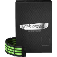 Cablemod kabelsett, svart-grønn (ZUAD-927)