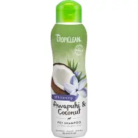 Tropiclean Awapuhi & Coconut Whitening Shampoo for kjæledyr - Sparepakke: 2 x 355 ml