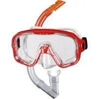 Beco Snorkelsett - Bahia 12+ - Rød - - OneSize - Snorkel