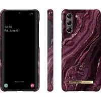 IDEAL OF SWEDEN Fashion Case A/W20 - Baksidedeksel for mobiltelefon - plastikk - gyllen plomme - for Samsung Galaxy S21 5G