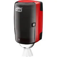 Tork 658008 Performance Papirserviet-dispenser Plastic Rød 1 stk