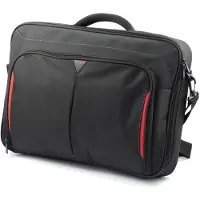 Targus CN418EU Classic+ 17-18" Clamshell Laptop Bag - Black/Red