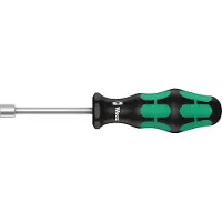 Wera 395 HO, Sort, Grønn, 1 stykker, 6 mm, 9,8 cm, 9 cm, 168 mm