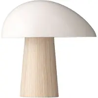 Fritz Hansen Night Owl bordlampe, røykhvit/ask
