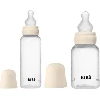BIBS Tåteflaskesett - Grow And Gjennomstrømning - Silikon - 150 - - OneSize - Babyflaske