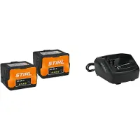 Stihl Startsett 2 x AK 30 S + AL 101 Batteri og lader