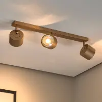 Argon Downlight Chloe justerbar med 3 lyskilder, gull