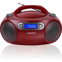 Blaupunkt BB18RD, 1,27 kg, Rød, Bærbar CD-spiller