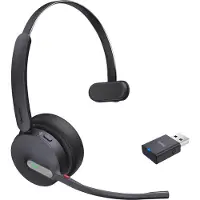 Yealink Wh64hybridmonouc Cb-radiohodesett Med Mikrofon