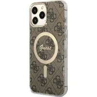 GUESS GUHMP14XH4STW iPhone 14 Pro Max 6,7" brun/brun hardcase 4G MagSafe