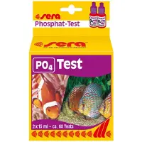 Sera PO4 Test, Vanntestreagens, Fosfat (PO4), 0,015 l, Hengende boks, Tyskland