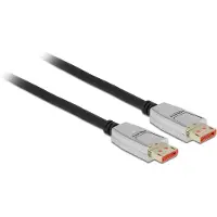 DeLOCK - DisplayPort-kabel - DisplayPort (hann) til DisplayPort (hann) - DisplayPort 1.4 - 3 m - støtte for 8K UHD (7680 x 4320) - svart