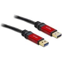 DeLOCK USB-kabel USB 3.2 Gen 1 Type-A hann til Type-A hann 3 m Premium