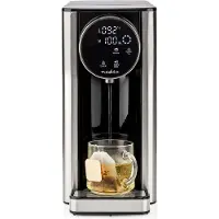 Nedis Vannkoker KAWD310FBK - hot water dispenser - black/aluminum - Svart / aluminium - 2600 W