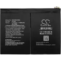 24hShop Batteri til nettbrett for Apple iPad Air 4, iPad Air 4 10,9" 2020, A2324 og andre.