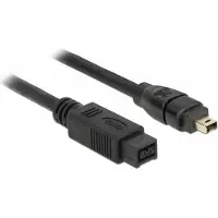 DeLOCK - IEEE 1394-kabel - FireWire 800 (hann) til 4 pin FireWire (hann) - 1 m