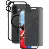 CARE by PanzerGlass Flagship 3-in-1 Privacy Bundle iPhone 16 Plus