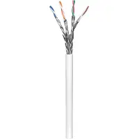 Goobay - Samlet kabel - SFTP, PiMF - CAT 6 - flertrådet - hvit
