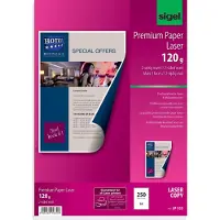 Sigel Premium Quality Paper for Colour Laser/Copier LP322 - Matt - A4 (210 x 297 mm) - 120 g/m² - 250 ark papir