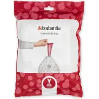 Brabantia Avfallsposer PerfectFit, Y, 20L, 40 st