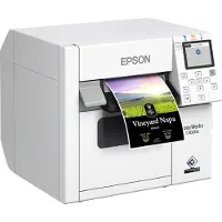 Epson ColorWorks CW-C4000E (MK) - Etikettskriver - farge - ink-jet - Rull (10,2 cm) - 1200 x 1200 dpi - inntil 100 mm/sek (mono) / inntil 100 mm/sek (farge) - USB, USB-vert - kutter