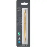 Parker Jotter XL Ballpoint Pen | Monochrome Matte Gold | Medium Point | Blue Ink