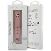 Hello Kitty Silikon Kitty Hoderem universal 22mm - rosa
