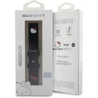 Hello Kitty Silikon Kitty Hoderem universal 22 mm - svart