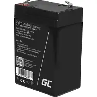 Green Cell AGM Batteri 6V 5Ah