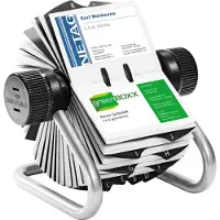 Durable 248123, Sølv, 400 kort, 104 x 72 mm