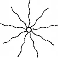 Sirius Top-Line Tree Top Drop Down, Slow flash, 216 LED