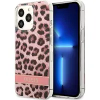 GUESS GUHCP13LHSLEOP iPhone 13 Pro / 13 6,1" rosa/rosa hardcase Leopard