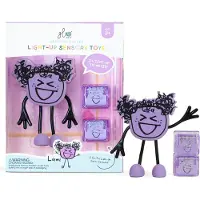 Glo Pals Lumi badefigur – sett med to sensoriske kuber