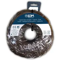 EDM Rull Med Flettet Tekstilkabel 3x1.5 Mm 5 M