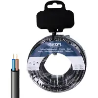 EDM H05vv-f Rull Med Flerlederkabel 2x0.75 Mm 25 M