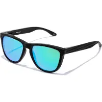 Hawkers Polariserte solbriller One Raw Carbon Fiber, svart smaragdgrønn (Ø 55,7 mm)