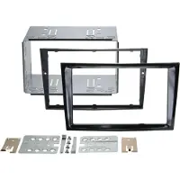 ACV 2-DIN kit div. Opel - farve: piano sort