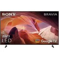 Sony Bravia Professional Displays FWD-65X80L - 65 Diagonalklasse (64.5 synlig) - X80L Series LED-bakgrunnsbelyst LCD-skjerm - med TV-kanalvelger - intelligent skilting - Smart TV - Google TV - 4K UHD