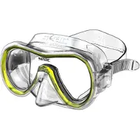 Seac Sub Dykkermaske - Giglio MD - Gul - - 4-8 år - Dykkermasker
