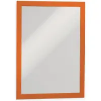 Durable DURAFRAME - Dokumentholder - for A4 - dobbeltsidet - oransje (en pakke 2)