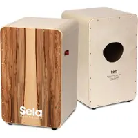 Sela CaSela Pro Cajon with Snare On/Off Switch Satin Nut