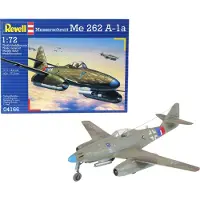 Revell 4166, Flymodell med fastvinge, Monteringssett, 1:72, Messerschmitt Me 262 A 1a, Alle kjønn, Plast
