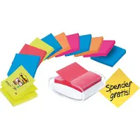 Post-It Super Sticky Pro 76x76mm 12 Selvklebende Notater