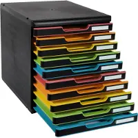 Exacompta 302914D, Sort, 350 mm, 288 mm, 320 mm