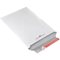 Colompac postpose med gjenlukking, DIN A3 laget av solid hvit papp, gjenlukking for retur - 20 stk (CP 012.07)