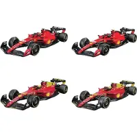 Bburago 78514 F1 Ferrari F1-75 & Sf-23 Sainz & Leclerc 1:43 Modellbil Byggesett 4 Enheter